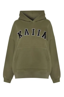 Best Sale Kaiia Studio Logo Oversized Hoodie Sculpt & Reset | Sculpt & Leisure