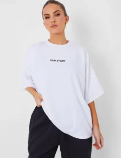 Sale Kaiia Studio Oversized T-shirt Curve | Sculpt & Leisure