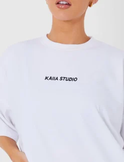 Sale Kaiia Studio Oversized T-shirt Curve | Sculpt & Leisure