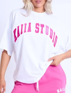 Hot Kaiia Studio Oversized T-Shirt & Hot Pink Back In Stock | Sculpt & Leisure