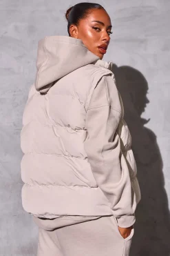 Sale Kaiia Studio Padded Gilet Sculpt & Reset | Sculpt & Leisure