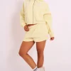 Online Kaiia Studio Sweat Shorts Yellow Sculpt & Leisure | Kaiia The Label