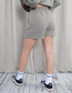 Fashion Kaiia Sweat Logo Shorts in Sculpt & Leisure | Kaiia The Label