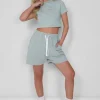 Clearance Kaiia Sweat Shorts Light Sculpt & Leisure | Kaiia The Label
