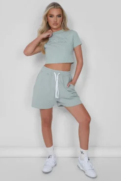 Clearance Kaiia Sweat Shorts Light Sculpt & Leisure | Kaiia The Label