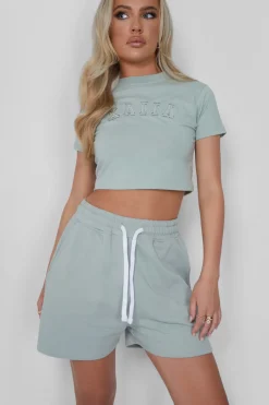 Clearance Kaiia Sweat Shorts Light Sculpt & Leisure | Kaiia The Label