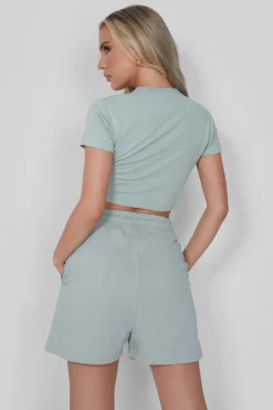 Clearance Kaiia Sweat Shorts Light Sculpt & Leisure | Kaiia The Label