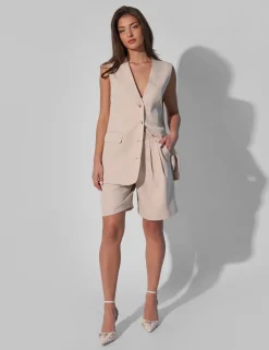 Clearance Kaiia Tailored High waisted Shorts Co-ord Sculpt & Leisure | Kaiia The Label