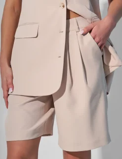 Clearance Kaiia Tailored High waisted Shorts Co-ord Sculpt & Leisure | Kaiia The Label