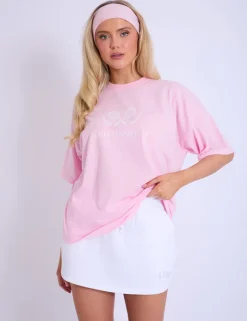 Cheap Kaiia Tennis Club Oversized T-Shirt Baby Sculpt & Leisure | Kaiia The Label