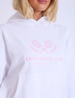 Cheap Kaiia Tennis Club Oversized Hoodie & Baby Pink Sculpt & Leisure | Kaiia The Label