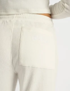 Best Kaiia Waffle Wide Leg Joggers Sculpt & Leisure | Kaiia The Label