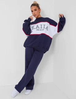 Cheap Kaiia Wide Leg Sweat Pants in Sculpt & Leisure | Kaiia The Label