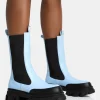 Discount Kira PU Chunky Sole Chelsea Ankle Boots Chunky Boots | Ankle Boots