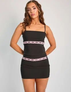 Sale Lace Trim Cami Top Co Ord Co-ords | Tops