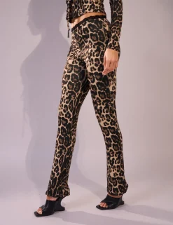Outlet Lace Trim Straight Leg Pants Back In Stock | Trousers