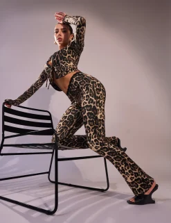 Outlet Lace Trim Straight Leg Pants Back In Stock | Trousers