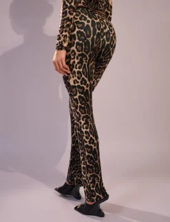 Outlet Lace Trim Straight Leg Pants Back In Stock | Trousers