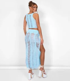 Best Sale Ladder Detail Sleeveless Vest Top Co-ords | Tops