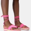Best Sale Laguna Beach Towelling Flip Flop Raffia Sandals Flats