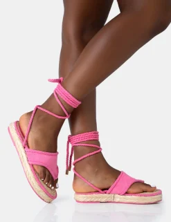Best Sale Laguna Beach Towelling Flip Flop Raffia Sandals Flats