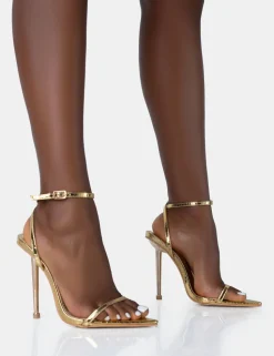 Best Legacy Croc Barely There Pointed Toe Stiletto Heels Back In Stock | Barely There Heels