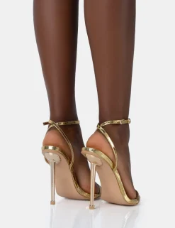 Best Legacy Croc Barely There Pointed Toe Stiletto Heels Back In Stock | Barely There Heels