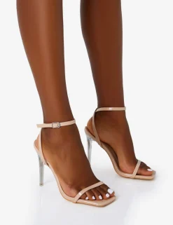 Best Mary Patent Barely There Perspex Stiletto Heels Barely There Heels | Perspex Heels