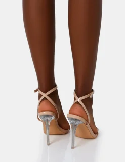 Best Mary Patent Barely There Perspex Stiletto Heels Barely There Heels | Perspex Heels