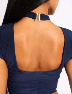 Discount Mesh Sleeve Detail Top Co Ord Co-ords | Tops