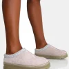 Cheap Nala Light Faux Suede Embroidered Slipper Platform Boots Flats | Flat Boots