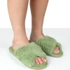 Online Nightcap Cross Strap Slippers Flats