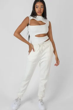 Hot Oversized Fit Seam Front 90S Joggers Sculpt & Leisure | Kaiia The Label