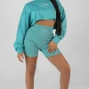 Store Oversized Super Cropped Kaiia Sport Sweatshirt Sweatshirt & Hoodies | Hoodies & Sweatshirts