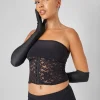 Shop Lace Hook and Eye Bandeau Top Co-ord in Co-ords | Tops