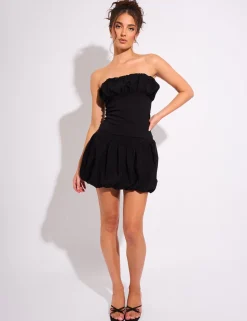 Cheap Puff Ball Hem Mini Skirt Co Ord Co-ords | Skirts