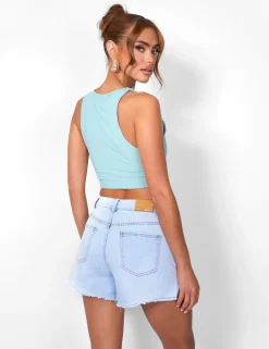 Online Racer Top Sage Tops