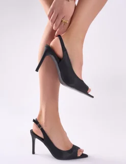 Sale Reigns Peep Toe Court Heels High Heels
