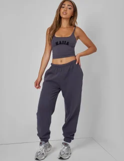 Store Relaxed Fit Cuffed Jogger Dark Grey Back In Stock | Sculpt & Leisure