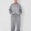 Hot Relaxed Fit Cuffed Joggers Co-ord Washed Sculpt & Leisure | Kaiia The Label