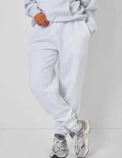 Best Sale Relaxed Fit Cuffed Jogger Light Grey Marl Back In Stock | Sculpt & Leisure