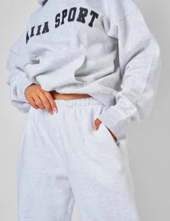 Best Sale Relaxed Fit Cuffed Jogger Light Grey Marl Back In Stock | Sculpt & Leisure