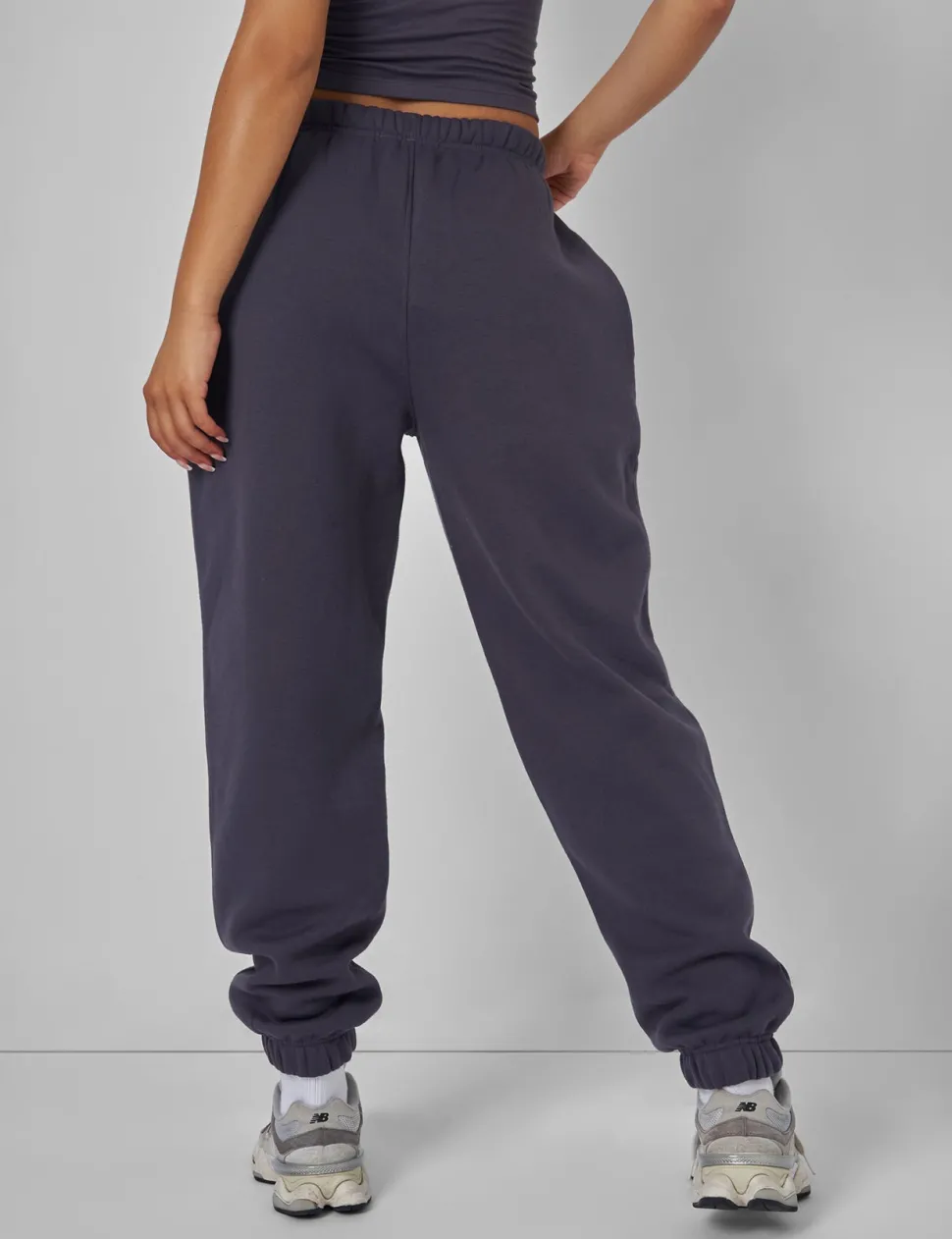 Store Relaxed Fit Cuffed Jogger Dark Grey Back In Stock | Sculpt & Leisure