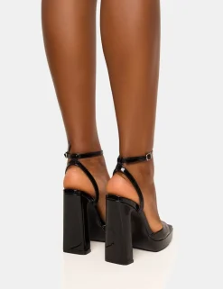 Discount Resist Peep Toe Barely There Platform Heels Barely There Heels | Platform Heels