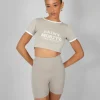 Cheap RIBBED CYCLING SHORTS STONE Tracksuits | Tracksuits