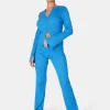 Clearance Ribbed Knitted Trousers Sculpt & Leisure | Kaiia The Label