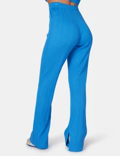 Clearance Ribbed Knitted Trousers Sculpt & Leisure | Kaiia The Label