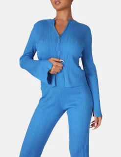 Clearance Ribbed Knitted Trousers Sculpt & Leisure | Kaiia The Label