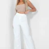 Fashion Ribbed Square Neck Crop Top Camel Sculpt & Leisure | Kaiia The Label