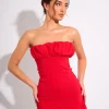 Best Sale Ruffle Bandeau Top Co Ord Co-ords | Tops